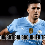 Rodri Bất Bại Bao Nhiêu Trận
